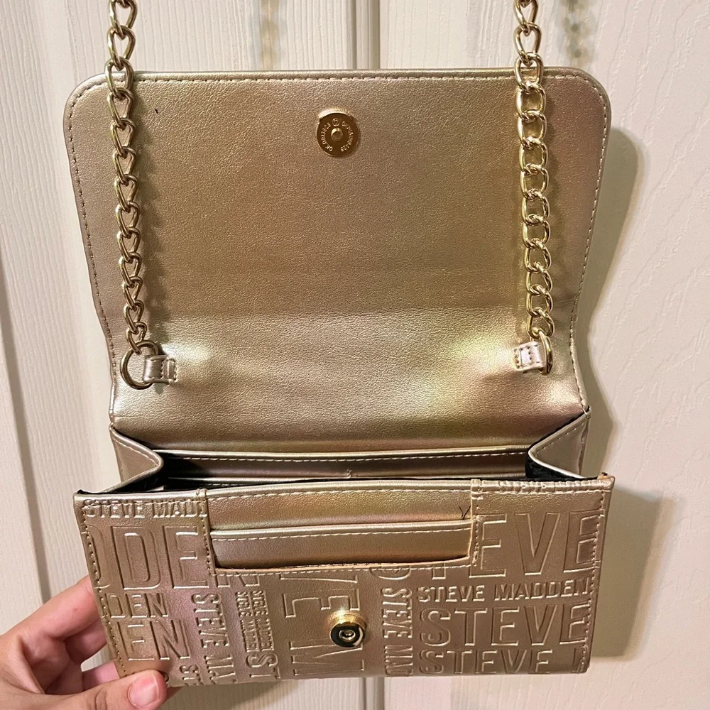 Steve Madden Metallic Crossbody Bag